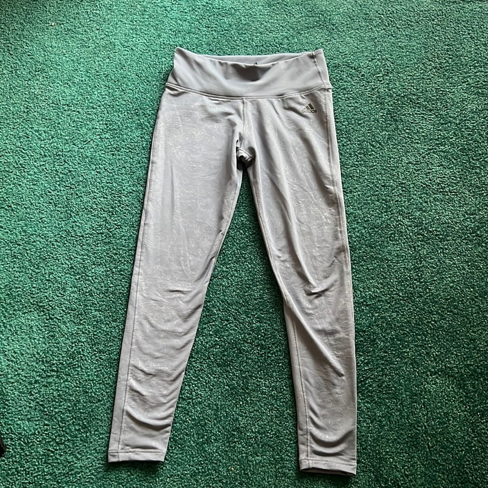 Women’s Light Blue Adidas Leggings